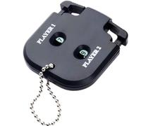hogtnd Handy Count Shot Sport Clickers Square Digits Golf Score 2 Player Strokes Counter Handheld Scorer Golf Score Counter