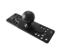 hogtnd High Performance Aluminium Fish Finder Holder for Boats with 38 mm Ball Head for Fishing Electronics Aluminium Fish Finder Holders