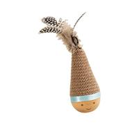 hogtnd Interactive Play Chaser Toy Funny Teasing Wobbly Moving for Felines Indoor Supplies Random Cats Rotating
