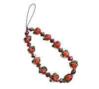 hogtnd Phone lanyard made of PVC materials in bright red anti-design for comfortable carrying and comfortable use when working and playing PVC phone lanyard