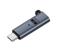 hogtnd Plug and Play USB C Not Sleep Tool Ghosty Display Emulators Keep Laptop Awake During Long Work Laptop Against Sleep Adapter