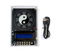hogtnd Portable Acrylic Wave Frequency Generator with Ranges from 0.1Hz to 30kHz and Stable Crystal Oscillator Resonance Generator