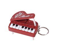 hogtnd Portable Small Piano Keychain Instrument Toy Electronic Keyboard Piano Can Play Music Keychain Interest Lovers Gift Electronic Piano Keychain