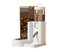 hogtnd Practical Hamster Feeder, Automatic Water Feeder with Sensitive Pen Design, Transparent Water Container, Automatic Pet Feeder