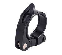 hogtnd Quick Release Bicycles Seat Post Clamp Bicycle Saddles Seat Clamps Aluminium Alloys 34.9mm Seat Tube Clip Bicycle Part Road Bike Tube Clip Seat Clamps