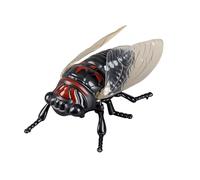 hogtnd Realistic Simulation Wind Up Cicada Toy for Hilarious Fun and Family Interaction Portable Wind Up Cicada Toy for Funny Entertainment on the Go Realistic Design Safe