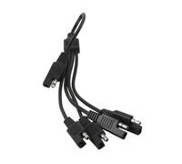 hogtnd SAE Power Automotive Connectors Cable Y Splitter 1 to 2/3/4 Extension 18 AWG for Camp Trailer Power Connectors Y Splitter