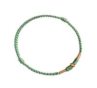 hogtnd Traditional Red Rope Bracelet with Gold Beads, Handwoven Lucky Bracelet Accessory, Unique Sisters Gift Couple Bracelet, one size, As described, As described