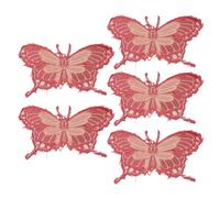 hogtnd Washable Butterfly Embroidery Patches for Accessories and Fabric Stickers for Textile Revision