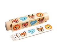 hogtnd Wooden Rotating Puzzle Educational Toy for Children Spatial Imagination Logical Skill Improve and Kids Cognition Growth Wooden Rotating Puzzle Toy