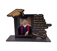 Hogvinnatil 2025 Graduation Picture Frame - Wooden College Certificate Frame - For Diploma Storage University Nursery & Preschool Portraits