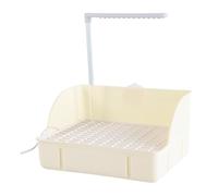 Hogvinnatil Bird Bathhouse Bath with Shower Automatic Pet Bird Bath Bird Shower Cubicle Bath Fountain Multifunctional Bird Shower with Circulating Water