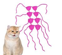 Hogvinnatil Creative Cat Costume Pet Cosplay Costume - Dog Clothes with 8 Bras Knitting - Handmade Creative Photo Props Wool Female Pet Cosplay Clothes
