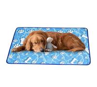 Hogvinnatil Dog Cooling Mat, Breathable Car Seat Cooling Pad, Reusable Sleeping Blanket, Portable Pet Mat for Indoor & Car Travel