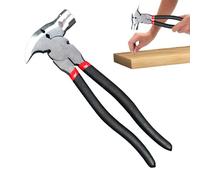 Hogvinnatil Fence Pliers, Cell Tool | Nail Puller - 10.5 Inch Multi Fence Barbed Wire Tools Hammer Head Nail Stacking Puller for Installation