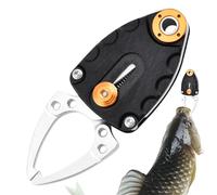 Hogvinnatil Fishing Grabber, Fish Grabber Gripper | Anging Lock Tackle Tool | Small Fish Lip Grip Tool for Outdoors, Hangable Grabber Gripper Fishing Accessories