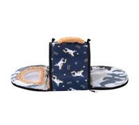Hogvinnatil Pet Carrier Bag, Hamster Carrier Bag, Outgoing Cages Semi-Closed Hedgehog Carrier - Carry the Outgoing Bag with a Slide Base for Mice Chinchillas