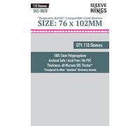 Sleeve Kings Hogwarts Battle Large Sleeves 76Mm X 102Mm (110)