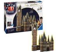 Ravensburger - 3D Puzzle Astronomical Tower Of Hogwarts LED | 3D Puzzle Children From 10 Years | Modeling To Build Children Of 626 Pieces | Child Gift 10 Years And Over