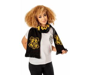 Hogwarts Reverse Gold Harry Potter Long Length Scarf O/S