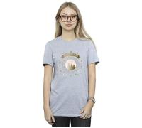 Hogwarts Yule Ball Cotton Boyfriend T-Shirt Harry Potter Grey XL