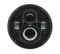 Hogworkz® 7 Inch LED Headlight - Daymaker Replacement Compatible with Harley Davidson Street Glide Road King Electra Glide Ultra Softail - Black