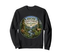 HOH Rainforest Olympic National Park Washington USA Sweatshirt