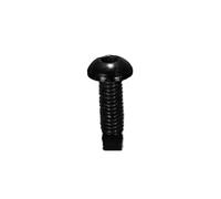 HOHAO 10pcs Aluminum Allen Round Screw M3 Colourful Aluminum Alloy Hex Hexagon Socket Button Head Machine Screw Bolts(Black,M3x12mm)