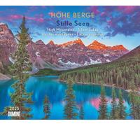 Hohe Berge - Silent Lakes 2025 - Wall Calendar 52 x 42.5 cm - Spiral Bound