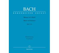 Hohe Messe h-Moll BWV232 Johann Sebastian Bach Vocal and Piano Pi