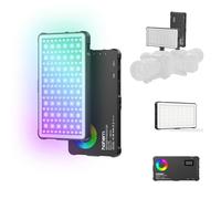 Hohem HPL-R01 Portable Photography Lighting for iSteady M7 Gimbal Stabilizer for Smartphone, 95+ CRI, 2500K-9000K CCT, 360° Full RGB 24 FX Effects, Support Flash Mode for Live Stream Video