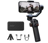 Hohem iSteady M6 gimbal Stabilizer for Smartphone 3-Axis cell Phone gimbal Built-in OLED Display 400g Payload Reverse charging Android and iPhone gim