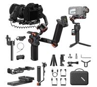 Hohem iSteady MT3 Pro Kit Gimbal Stabilizer with AI Tracking 2.0, for Camera, Detachable 1.4" Touchscreen Remote with Live Feed, 5.5lb Payload, Follow Focus Motor, for Mirrorless Camera Smartphone