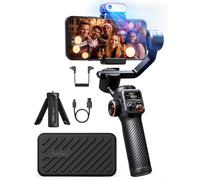 hohem Smartphone Gimbal Stabilizer with Adjustable CCT/RGB Fill Light, iSteady M6 Kit