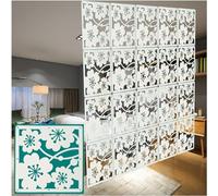 Hohler Indoor Room Divider 29x29 cm Decorative Office Partition Colorfast for Living Room 42pcs Modern Space Separator Panels
