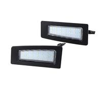 HOHMI 2Pcs Error Free White License Plate Light Number Plate Lamp Fit For Mazda 3 Axela 2014-2018 Fit For Mazda CX-3 CX3 2016-UP