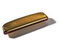 HOHNER 2416-C Golden Melody Tremolo Harmonica, Key of C, Gold