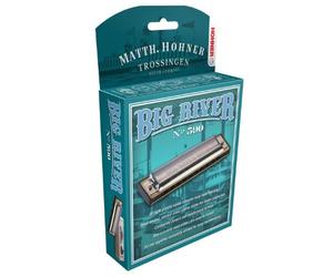 HOHNER 590BX Big River Harmonica, Key of B (590BX-BN)