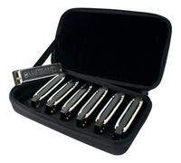 Hohner 'Blues Band' Harp/Harmonica set & Case, 7x Blues Harps, M1501/7