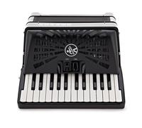 Hohner Bravo II 48 Silent Key Accordion Black