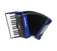 Hohner Bravo II 48 Silent Key Accordion Dark Blue