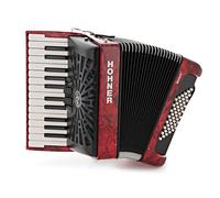 Hohner Bravo II 48 Red silent key