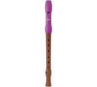 Hohner C-Soprano 2-Parts Wooden Body Plastic Head Pink Baroque Recorder SC C - B95861