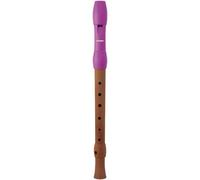 Hohner C-Soprano 2-Parts Wooden Body Plastic Head Pink German Recorder SC C - B95851