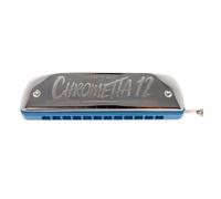 Hohner Chrometta Colour 12 C Major Blue