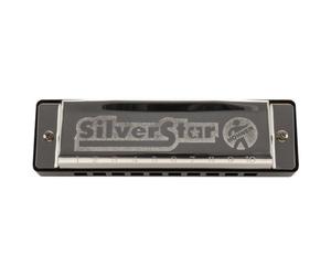 Hohner Enthusiast Series Silver Star Small Box Harmonica in D Major