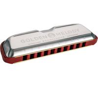 Hohner Golden Melody Progressive Harmonica D Major - M54403X