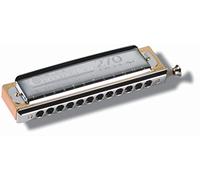 Hohner Harmonica (C, Silver, Pearwood comb) - Super Chromonica 270 Deluxe, 48 Classic chromonica reeds