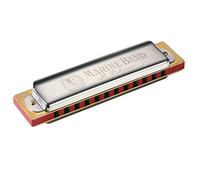 Hohner Harmonica MARINE BAND 364/24 SOLOIST - Maple Wood - Red - C Major