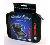 Hohner HBP Hoodoo Blues Harmonica - 3-Pack